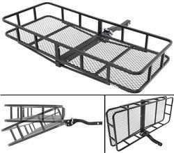 Hitch mounted cargo carrier