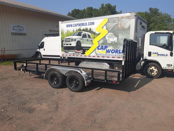 Load Trail Channel Flatbed Utility Trailer
