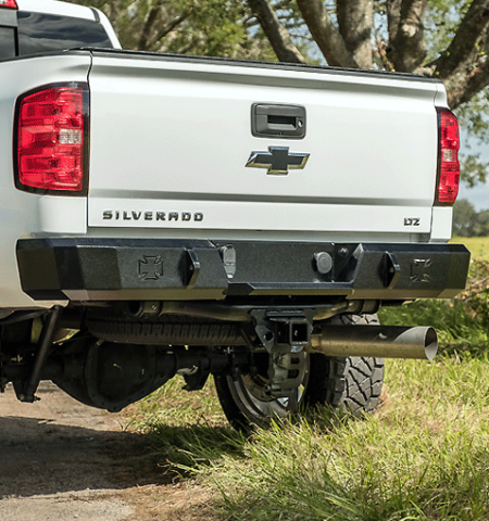 Heavy Duty Rear Bumper- Matte