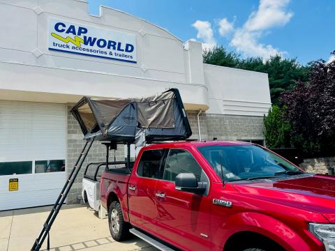 Overland Vehicle Systems Bushveld Hard Shell Roof Top Tent