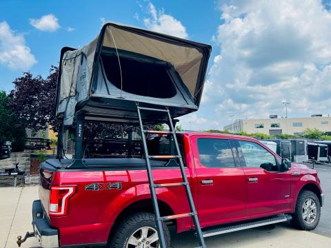 Overland Vehicle Systems Bushveld Hard Shell Roof Top Tent