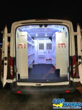 Full Weather Guard Interior Package, Cargo Mat, 3000w Power Inverter, and LED Interior Lights